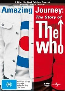 WHO THE-AMAZING JOURNEY THE STORY OF 2DVD VG+