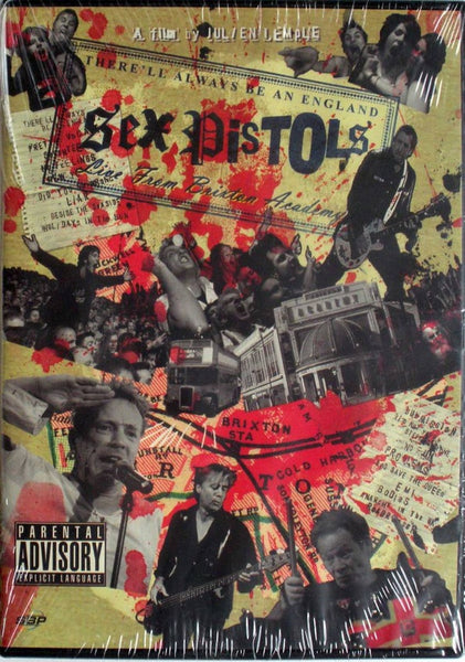 SEX PISTOLS-THERE'LL ALWAYS BE AN ENGLAND LIVE FROM BRIXTON ACADEMY DVD