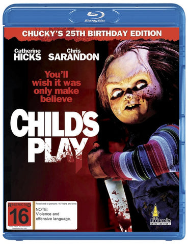 CHILD'S PLAY BLURAY VG+