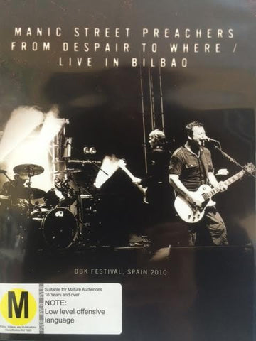 MANIC STREET PREACHERS-LIVE BILBAO DVD *NEW*