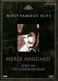 HAGGARD MERLE-POET OF THE COMMON MAN DVD VG