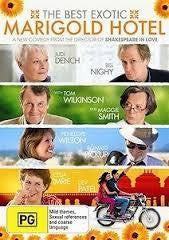 BEST EXOTIC MARIGOLD HOTEL THE FILM DVD VG