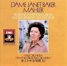 MAHLER-LIEDER BAKER BARBIROLLI CD VG