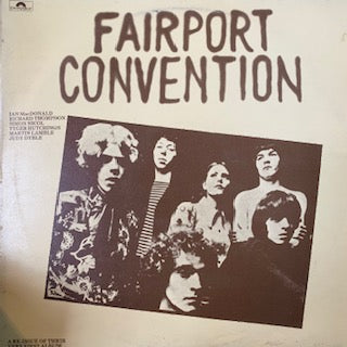 FAIRPORT CONVENTION-FAIRPORT CONVENTION LP VG+ COVER VG