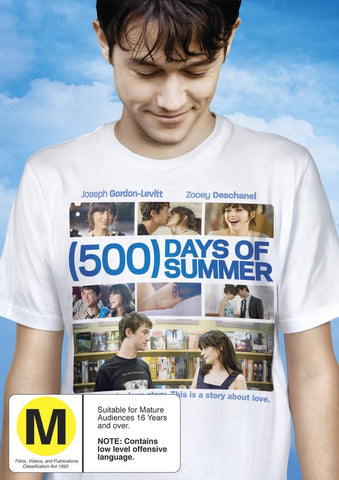 500 DAYS OF SUMMER DVD VG