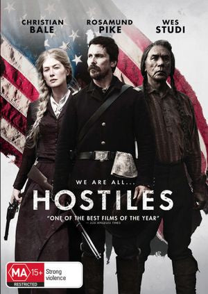 HOSTILES DVD VG+
