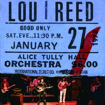 REED LOU-LIVE AT ALICE TULLY HALL JANUARY 27, 1973-2ND SHOW BURGUNDY VINYL 2LP *NEW*