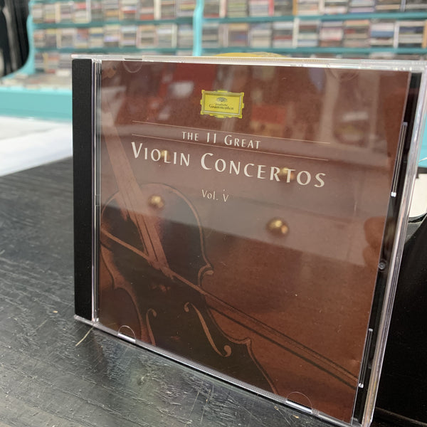 BACH AND SIBELIUS - THE 11 GREAT VIOLIN CONCERTOS VG