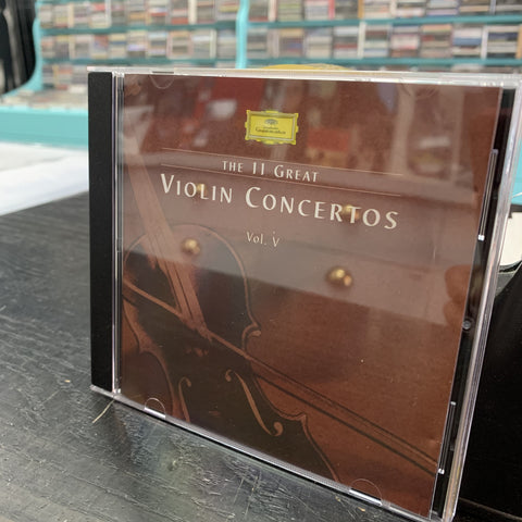 BACH AND SIBELIUS - THE 11 GREAT VIOLIN CONCERTOS VG