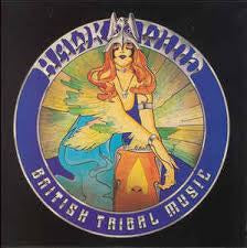 HAWKWIND-BRITISH TRIBAL MUSIC LP EX COVER VG+