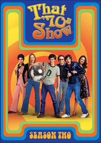 THAT 70S SHOW SEASON TWO 4DVD VG