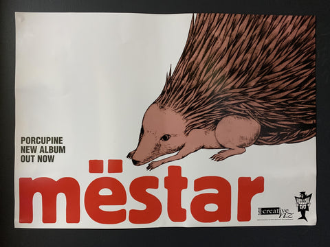 MESTAR - PORCUPINE ORIGINAL PROMO POSTER