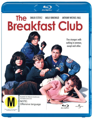 BREAKFAST CLUB BLURAY VG