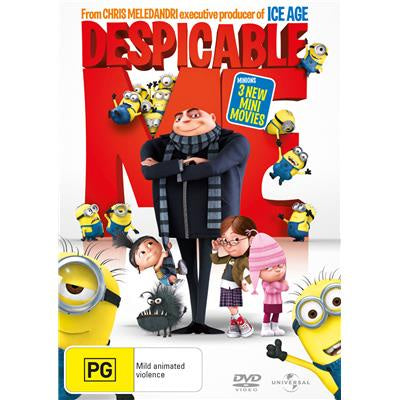 DESPICABLE ME DVD VG+