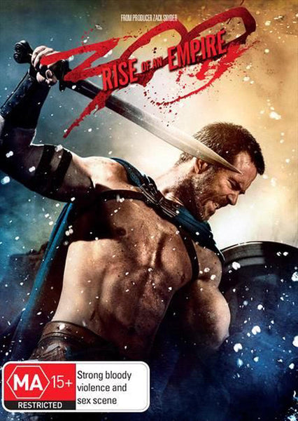 300 RISE OF AN EMPIRE DVD VG+