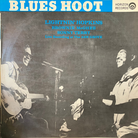 HOPKINS LIGHTNIN'/ SONNY & BROWNIE-BLUES HOOT LP VG COVER VG+