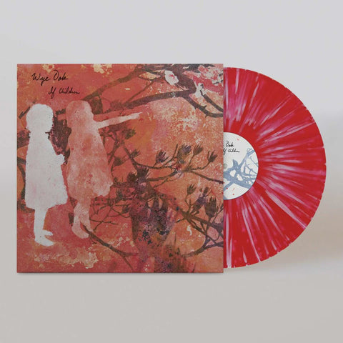 WYE OAK-IF CHILDREN RED & WHITE SPLATTER VINYL LP NM COVER EX