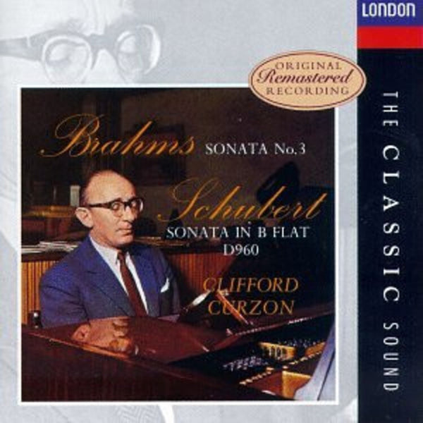BRAHMS/SCHUBERT SONATAS/CLIFFORD CURZON PIANO CD NM