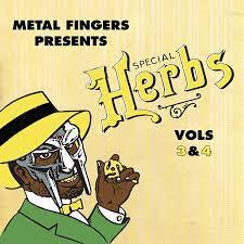 MF DOOM-SPECIAL HERBS VOLUME 3 & 4 YELLOW VINYL 2LP *NEW*