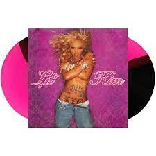 LIL' KIM-THE NOTORIOUS KIM PINK/ BLACK VINYL 2LP VG+ COVER EX