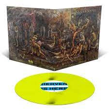 CANDY-HEAVEN IS HERE NEON YELLOW VINYL LP *NEW*