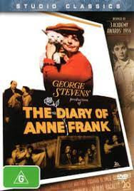 DIARY OF ANNE FRANK DVD VG+