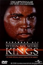 WHEN WE WERE KINGS-DVD VG