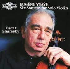 YSAYE EUGENE-SIX SONATAS FOR SOLO VIOLIN CD NM