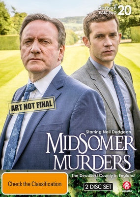 MIDSOMER MURDERS SEASON 20 PART 2 DVD NM