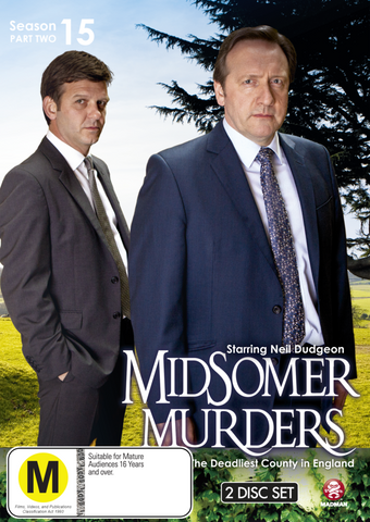 MIDSOMER MURDERS SEASON 15 PART 2 DVD NM