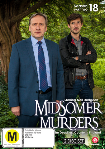MIDSOMER MURDERS SEASON 18 PART 2 DVD NM