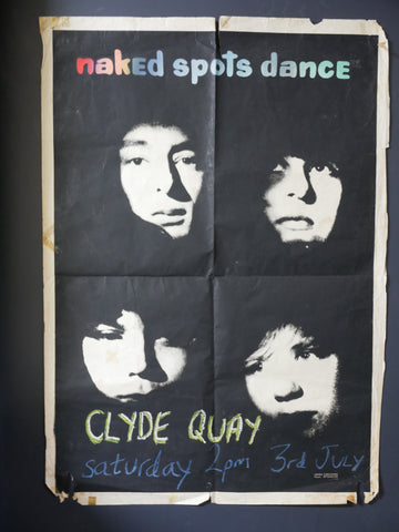 NAKED SPOTS DANCE-ORIGINAL GIG POSTER