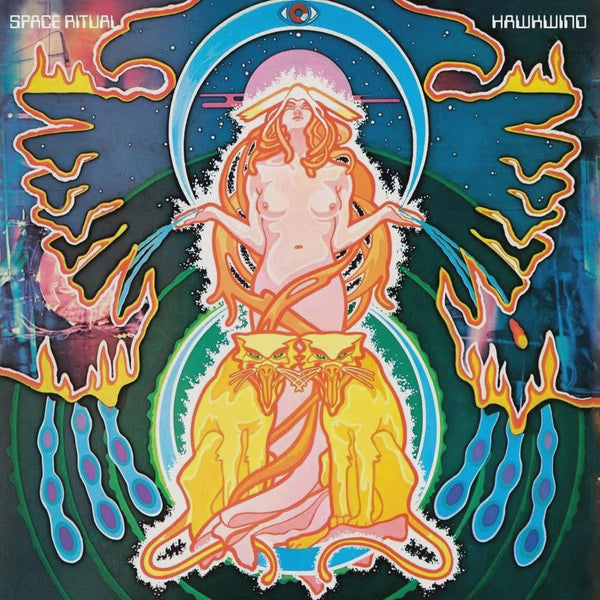 HAWKWIND-SPACE RITUAL 2CD VG+