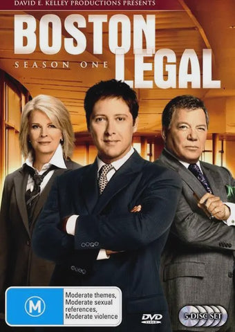 BOSTON LEGAL SEASON 1 DVD VG