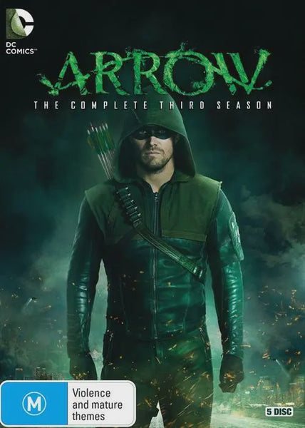 ARROW SEASON THREE 5DVD VG