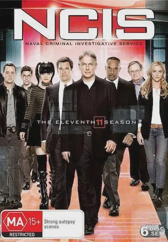 NCIS SEASON ELEVEN 6DVD VG+
