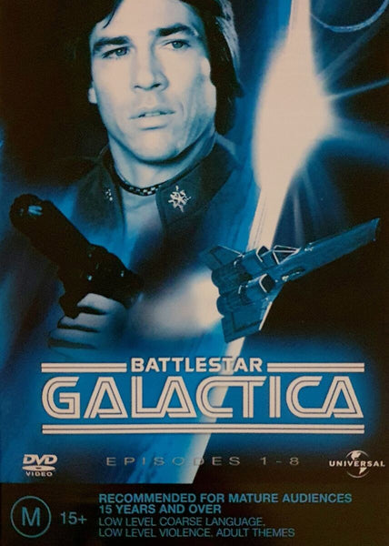 BATTLESTAR GALACTICA - EPISODES 1-8 2DVD VG