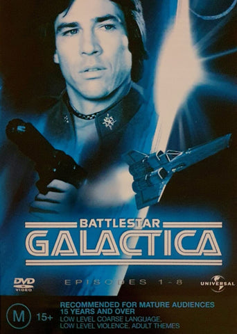 BATTLESTAR GALACTICA - EPISODES 1-8 2DVD VG
