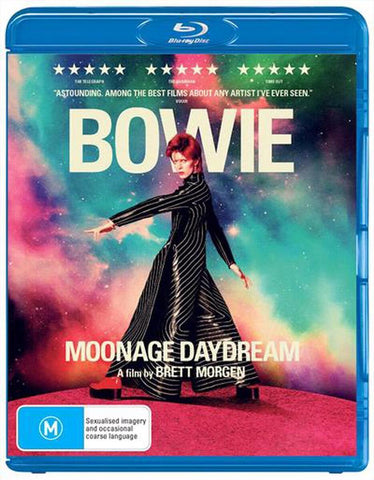 MOONAGE DAYDREAM-BOWIE BLURAY VG+