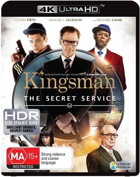 KINGSMAN: THE SECRET SERVICE 4K ULTRA HD BLURAY VG+