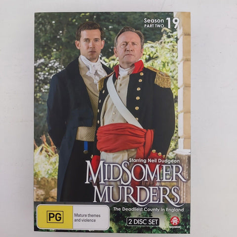 MIDSOMER MURDERS SEASON 19 PART 2 DVD NM