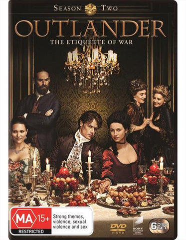 OUTLANDER SEASON 2- THE ETIQUETTE OF WAR DVD NM