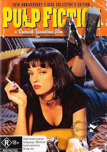 PULP FICTION - REGION 1 DVD NM