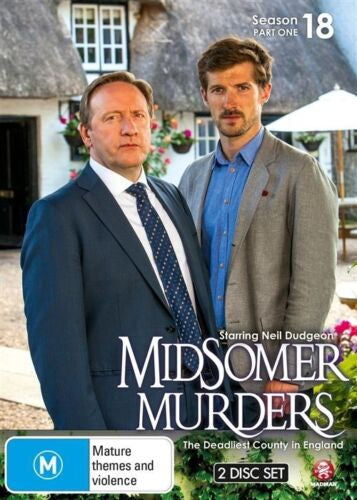 MIDSOMER MURDERS SEASON 18 PART 1 2DVD NM