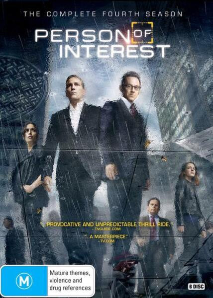 PERSON OF INTEREST SEASON FOUR 6DVD VG