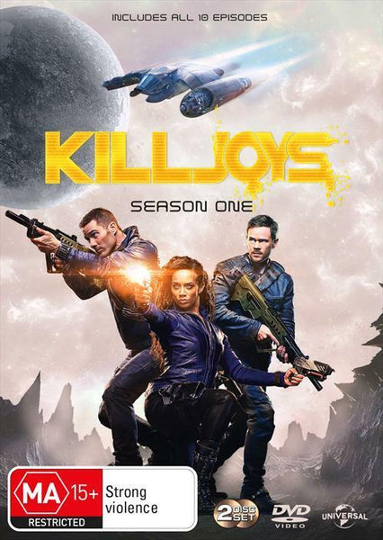 KILLJOYS SEASON ONE 2DVD VG