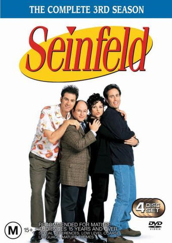 SEINFELD SEASON 3-REGION 1 4DVD M