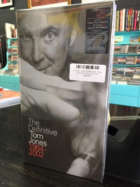 JONES TOM-DEFINITIVE 1964 2002 4CD BOXSET  VG