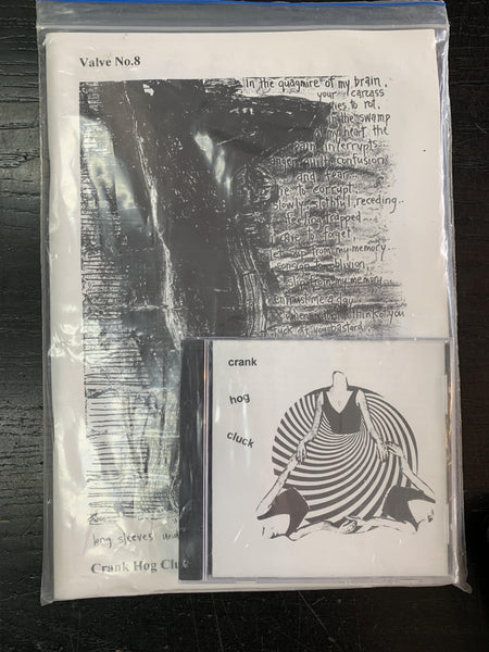 VALVE NO.8 CRANK HOG CLUCK-VARIOUS ARTISTS CD+MAGAZINE *NEW*