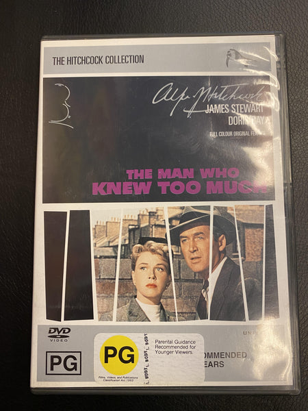 MAN WHO KNEW TOO MUCH THE-ZONE 2 DVD VG